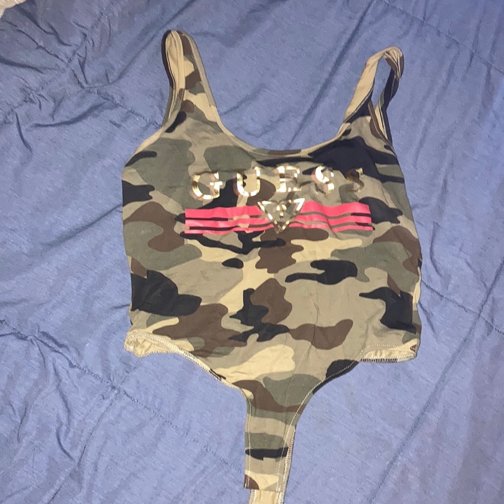 Guess body suit tank top